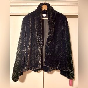 TARGET Xhilaration Faux Fur Coat